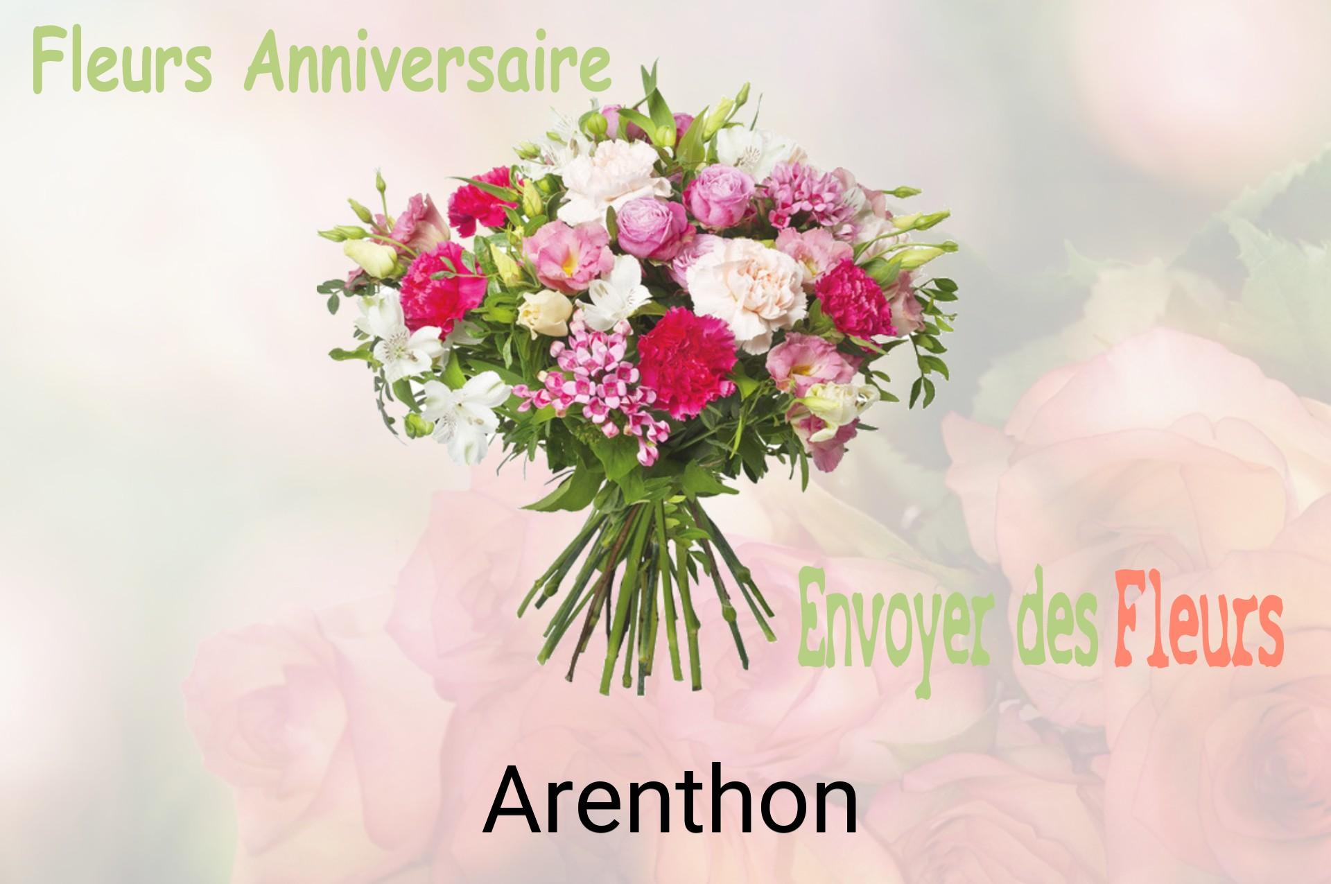 Bouquet de fleurs d’anniversaire livré à Arenthon